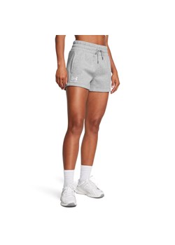 Damskie spodenki dresowe Under Armour UA Icon Fleece Boxer Shorts - szare ze sklepu Sportstylestory.com w kategorii Szorty - zdjęcie 179003013