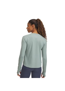 Damski longsleeve do biegania Under Armour UA Launch Pro - zielony ze sklepu Sportstylestory.com w kategorii Bluzki damskie - zdjęcie 179003123