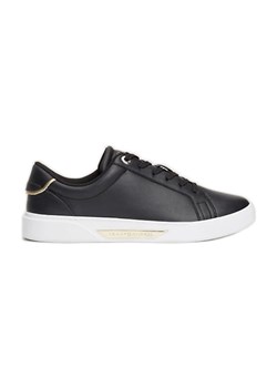 Buty Tommy Hilfiger Chic Hw Court Sneaker FW0FW07813BDS czarne ze sklepu ButyModne.pl w kategorii Buty sportowe damskie - zdjęcie 179005401