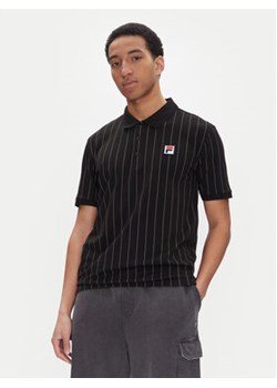 Fila Polo Linter FAM0923 Czarny Regular Fit ze sklepu MODIVO w kategorii T-shirty męskie - zdjęcie 179006600