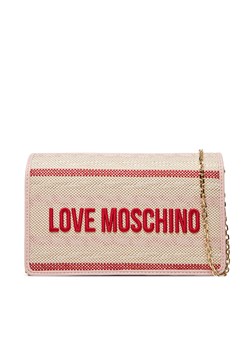 Torebka LOVE MOSCHINO JC4241PP0MKO110A Różowy ze sklepu eobuwie.pl w kategorii Kopertówki - zdjęcie 179008100