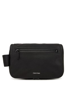 Calvin Klein Kosmetyczka Ck Ease Washbag W/Hanger K50K512943 Czarny ze sklepu MODIVO w kategorii Kosmetyczki męskie - zdjęcie 179013543