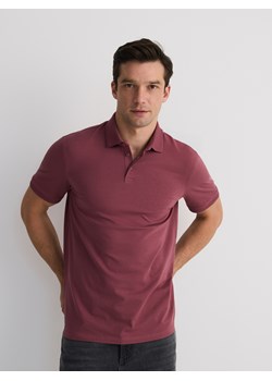 Reserved - Koszulka polo regular - jasnofioletowy ze sklepu Reserved w kategorii T-shirty męskie - zdjęcie 179014870