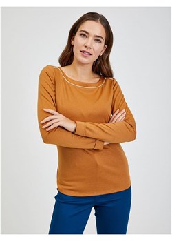 orsay Koszulka w kolorze karmelowym ze sklepu Limango Polska w kategorii Bluzki damskie - zdjęcie 179016110