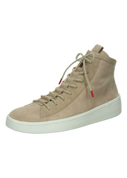 Think! Skórzane sneakersy w kolorze beżowym ze sklepu Limango Polska w kategorii Trampki damskie - zdjęcie 179016562