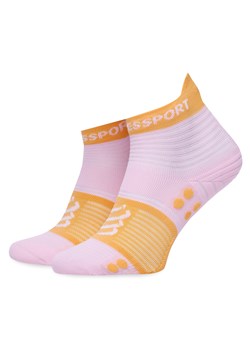 Skarpety Niskie Unisex Compressport Pro Racing V4.0 Run Low XU00047B Pomarańczowy ze sklepu eobuwie.pl w kategorii Skarpetki męskie - zdjęcie 179020883