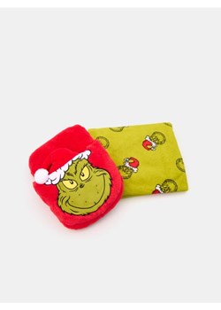 Sinsay - Koc i ocieplacz do stóp Grinch - czerwony ze sklepu Sinsay w kategorii Koce i pledy - zdjęcie 179022160