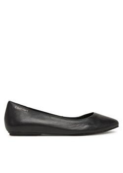 Calvin Klein Baleriny Flat Mary Jane - Lth HW0HW02341 Czarny ze sklepu MODIVO w kategorii Balerinki - zdjęcie 179022414