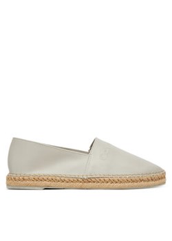 Calvin Klein Espadryle Espadrille Lth HM0HM01882 Szary ze sklepu MODIVO w kategorii Espadryle męskie - zdjęcie 179024994