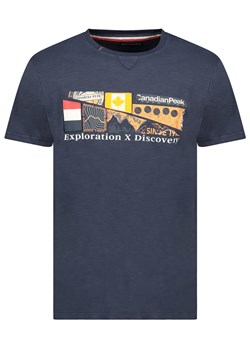 Canadian Peak Koszulka &quot;Jiveak&quot; w kolorze granatowym ze sklepu Limango Polska w kategorii T-shirty męskie - zdjęcie 179025432