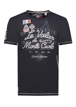 Geographical Norway Koszulka &quot;Jalvinio&quot; w kolorze czarnym ze sklepu Limango Polska w kategorii T-shirty męskie - zdjęcie 179025984