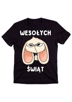 Koszulka z królikiem na Wielkanoc - WESOŁYCH ŚWIĄT ze sklepu Time For Fashion w kategorii Bluzki damskie - zdjęcie 179027114