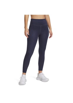 Damskie legginsy do biegania Under Armour UA Launch Elite Prt AnkTight - szare ze sklepu Sportstylestory.com w kategorii Spodnie damskie - zdjęcie 179028212