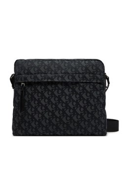 Calvin Klein Jeans Saszetka Unstructured Monogram Flight Bag LV04G3097G Czarny ze sklepu MODIVO w kategorii Saszetki - zdjęcie 179029263