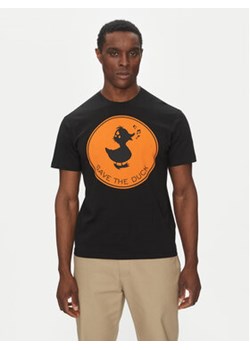 Save The Duck T-Shirt DT0825M BESY20 Czarny Regular Fit ze sklepu MODIVO w kategorii T-shirty męskie - zdjęcie 179029340