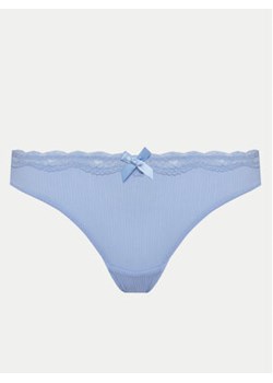 Hunkemöller Stringi Lola 300923 Błękitny ze sklepu MODIVO w kategorii Majtki damskie - zdjęcie 179029393