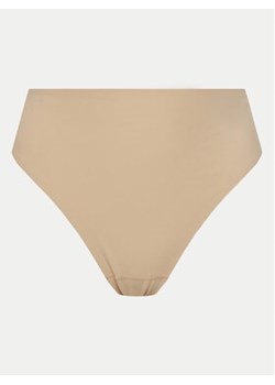 Hunkemöller Stringi Smooth 206774 Beżowy ze sklepu MODIVO w kategorii Majtki damskie - zdjęcie 179030033