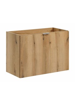 Nowoczesna szafka do łazienki w kolorze dębu 80 cm Z9-T07 ze sklepu Edinos.pl w kategorii Szafki i regały łazienkowe - zdjęcie 179031762