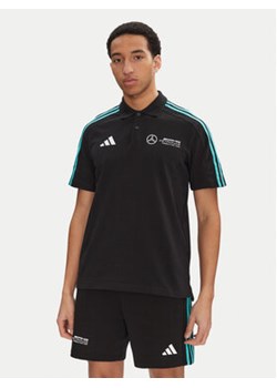 adidas Polo Mercedes - AMG Petronas Formula One Team DNA JV5430 Czarny Regular Fit ze sklepu MODIVO w kategorii T-shirty męskie - zdjęcie 179033233