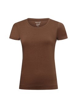 Marie Lund T-shirt damski Kobiety Dżersej czekoladowy jednolity ze sklepu vangraaf w kategorii Bluzki damskie - zdjęcie 179034751