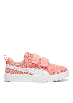 Sneakersy Puma COURTFLEX V3 MESH PS 39808507 Różowy ze sklepu eobuwie.pl w kategorii Buty sportowe dziecięce - zdjęcie 179037951