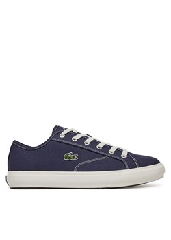 Tenisówki Lacoste Backcourt 7-49CMA0017 Granatowy ze sklepu eobuwie.pl w kategorii Trampki męskie - zdjęcie 179038030