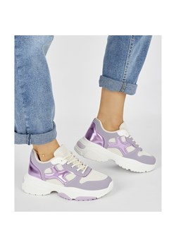 Seastar Sneakersy damskie fioletowe ze sklepu ButyModne.pl w kategorii Buty sportowe damskie - zdjęcie 179038890