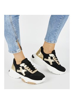 Seastar Sneakersy damskie czarne ze sklepu ButyModne.pl w kategorii Buty sportowe damskie - zdjęcie 179038894
