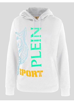 Plein Sport Bluza w kolorze białym ze sklepu Limango Polska w kategorii Bluzy damskie - zdjęcie 179074560