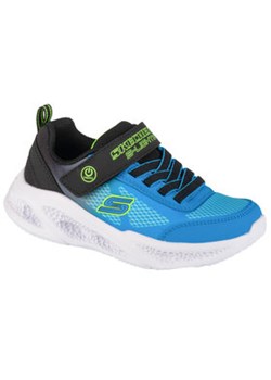 Skechers Sneakersy Meteor-Lights - Krendox 401495L/BKBL Niebieski ze sklepu MODIVO w kategorii Buty sportowe dziecięce - zdjęcie 179077513