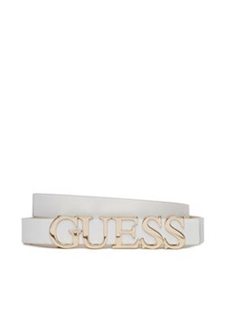 Guess Pasek Damski BW9231 P5235 Biały ze sklepu MODIVO w kategorii Paski damskie - zdjęcie 179077532