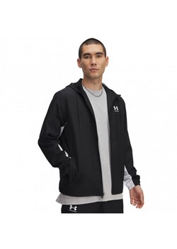 Męska kurtka wiatrówka Under Armour UA Rival Woven - czarna ze sklepu Sportstylestory.com w kategorii Kurtki męskie - zdjęcie 179080201