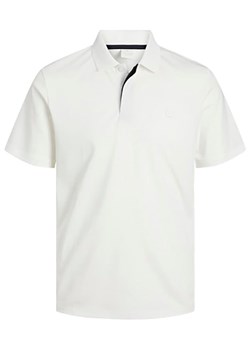 Jack &amp; Jones Koszulka polo w kolorze białym ze sklepu Limango Polska w kategorii T-shirty męskie - zdjęcie 179084453
