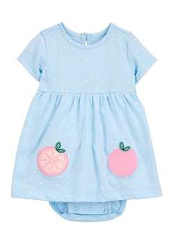 carter&apos;s Sukienka-body w kolorze błękitnym ze sklepu Limango Polska w kategorii Odzież dla niemowląt - zdjęcie 179084602