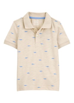 carter&apos;s Koszulka polo w kolorze beżowym ze sklepu Limango Polska w kategorii T-shirty chłopięce - zdjęcie 179084612