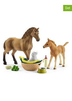Schleich Zestaw figurek &quot;Sarah&apos;s baby animal care&quot; do zabawy - 5+ ze sklepu Limango Polska w kategorii Zabawki - zdjęcie 179085152