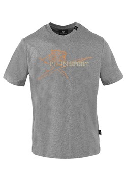 Plein Sport Koszulka w kolorze szarym ze sklepu Limango Polska w kategorii T-shirty męskie - zdjęcie 179086611