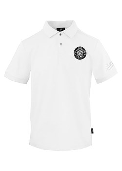 Plein Sport Koszulka polo w kolorze białym ze sklepu Limango Polska w kategorii T-shirty męskie - zdjęcie 179086614