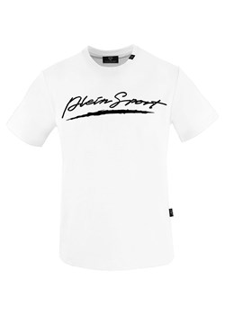 Plein Sport Koszulka w kolorze białym ze sklepu Limango Polska w kategorii T-shirty męskie - zdjęcie 179086622