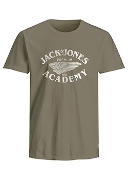 Jack &amp; Jones Koszulka w kolorze khaki ze sklepu Limango Polska w kategorii T-shirty męskie - zdjęcie 179086963