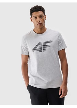 4F Koszulka w kolorze szarym ze sklepu Limango Polska w kategorii T-shirty męskie - zdjęcie 179087061