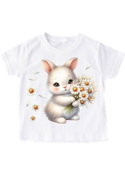 Koszulka z zajączkiem - wzór królik73 ze sklepu Time For Fashion w kategorii Bluzki dziewczęce - zdjęcie 179088042