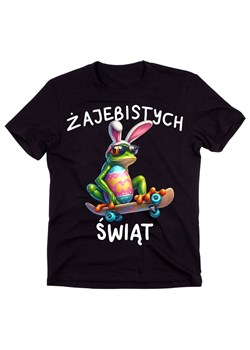 Śmieszna koszulka na Wielkanoc - ŻAJEBISTYCH ŚWIĄT ze sklepu Time For Fashion w kategorii T-shirty męskie - zdjęcie 179088062