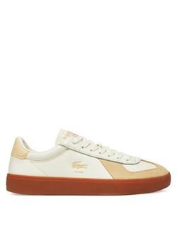 Sneakersy Lacoste Baseshot 7-49SFA0030 Żółty ze sklepu eobuwie.pl w kategorii Buty sportowe damskie - zdjęcie 179088203