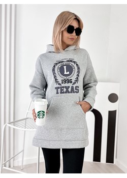 bluza texas szara one size ze sklepu UBRA w kategorii Bluzy damskie - zdjęcie 179088843