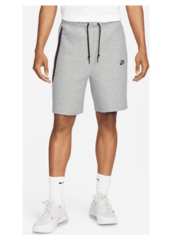 Spodenki męskie Nike Sportswear Tech Fleece - Szary ze sklepu Nike poland w kategorii Spodenki męskie - zdjęcie 179089733