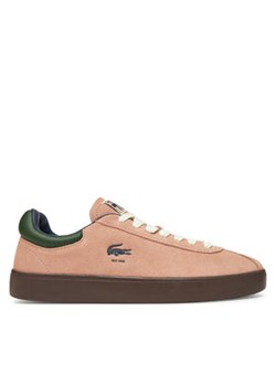 Lacoste Sneakersy Baseshot 7-49SFA0051 Różowy ze sklepu MODIVO w kategorii Buty sportowe damskie - zdjęcie 179090690