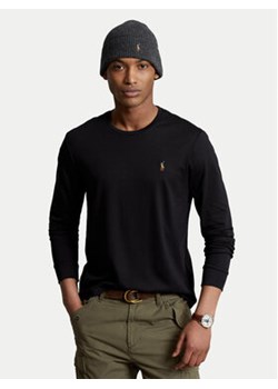 Polo Ralph Lauren Longsleeve 710760121 Czarny Slim Fit ze sklepu MODIVO w kategorii T-shirty męskie - zdjęcie 179091203