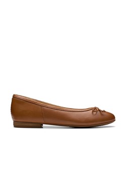 Clarks Skórzane baleriny &quot;Fawna&quot; w kolorze jasnobrązowym ze sklepu Limango Polska w kategorii Balerinki - zdjęcie 179091814