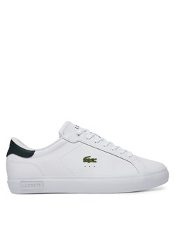 Sneakersy Lacoste Powercourt 7-49SMA0081 Biały ze sklepu eobuwie.pl w kategorii Buty sportowe męskie - zdjęcie 179091934